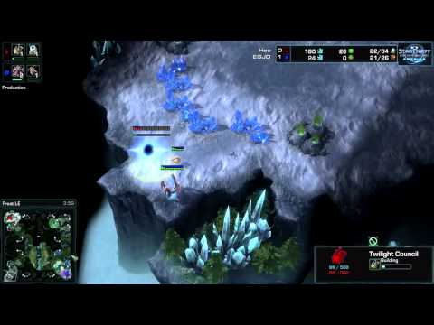 SC2 Jaedong vs Has Game 2 ZvP Starcraft 2 gameplay