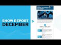Snow Report What S Happening At Snowflake In December