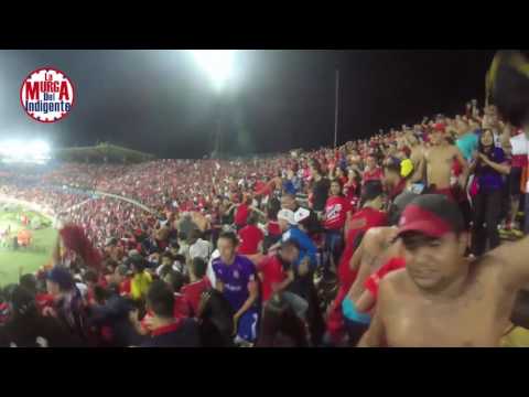 "Locura en la popular  / Medellín vs Valledupar / copa 2016" Barra: Rexixtenxia Norte &bull; Club: Independiente Medellín