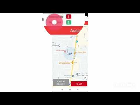 Versão 2 do treinamento do aplicativo taxista vermelho