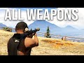 Grand Theft Auto 5 All Weapons In 3rd Person