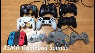 【ASMR】10 types Game Controller Sounds