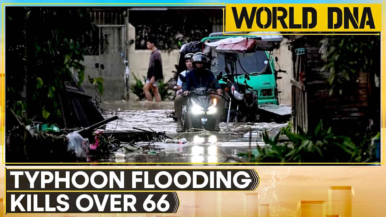 Typhoon Kalmaegi: Cebu Towns Submerged Under Floodwaters, Over 66 Killed | WION World DNA