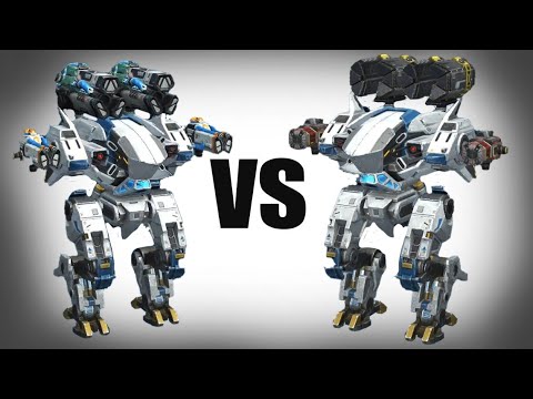 Hawk (Glacier) vs Hawk (Exodus) Weapon Test | War Robots