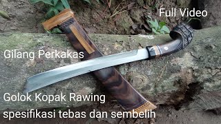 Download lagu pandai besi muda,membuat golok kopak rawing dari bahan laher bearing germany,spesifikasi tebas mp3