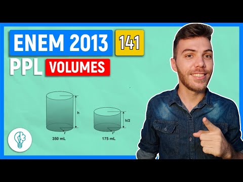 🛑141 Enem 2013 PPL - VOLUMES - Um fabricante de bebidas, numa jogada de marketing, quer lançar no