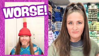 I Shouldn’t Be This Shocked… But I Am 😂🧶