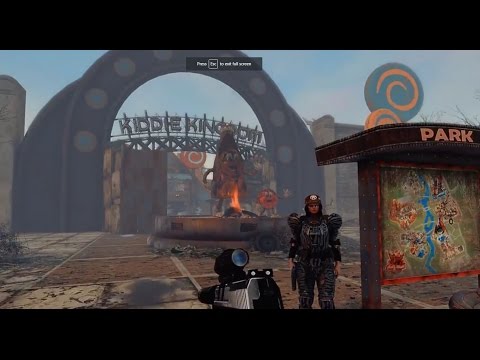 Fallout 4: Heavily Modified pt 22 - Nuka-World (Kiddie Kingdom)