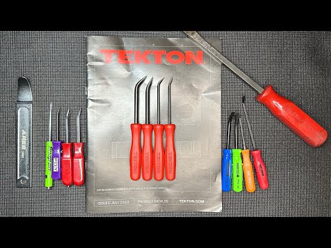 Tekton Mini Pry Bar Set First Impressions & Comparison. Made in Michigan!