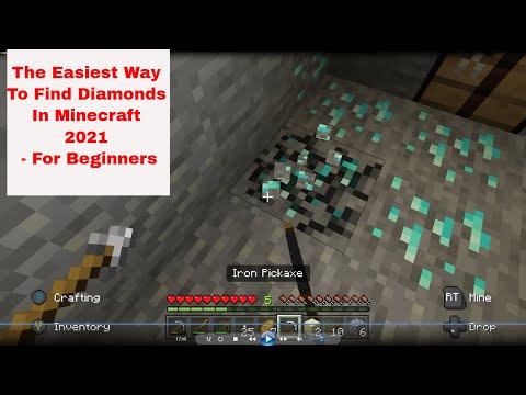 The Easiest Way To Find Diamonds In Minecraft 2021 - For Beginners