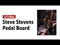 Steve Stevens - Pedal Board