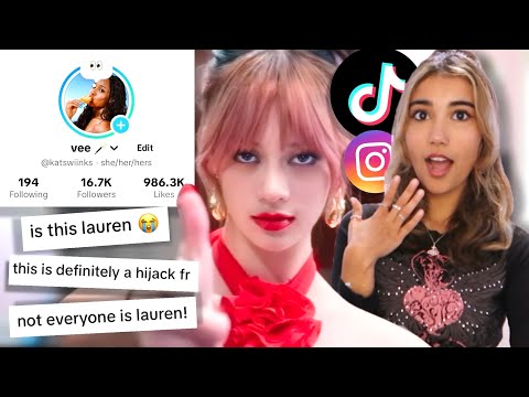 hijacking a KATSEYE fanpage on TIKTOK + INSTA!