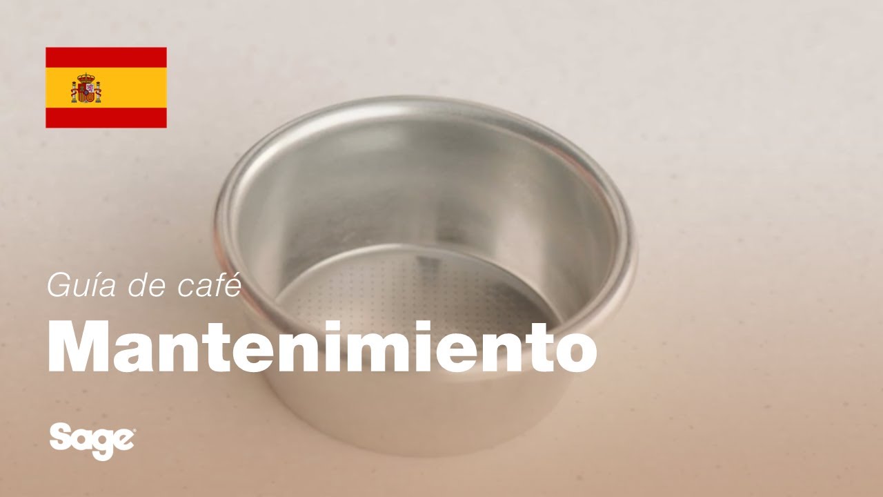 Enjuague de la cesta del filtro