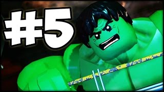 LEGO MARVEL'S AVENGERS - Part 5 - Chaos on the Helicarrier!