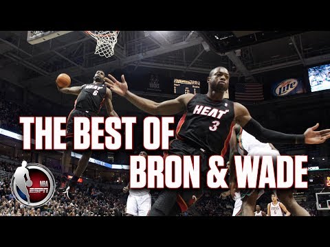 The best of LeBron James and Dwyane Wade with the Heat | NBA Highlights