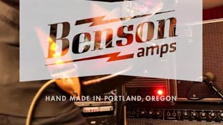 Video thumbnail for Benson Amps Vinny by Benson Amps