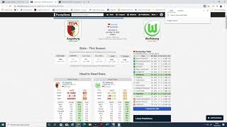 FootyStats + o2.5
