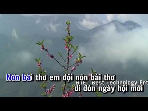 Gửi Em Chiếc Nón Bài Thơ   Trọng Tấn KARAOKE FULL BEAT