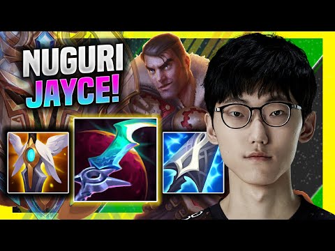 NUGURI IS THE BEST JAYCE IN KOREA! - FPX Nuguri Plays Jayce TOP vs Lee Sin! | Season 11