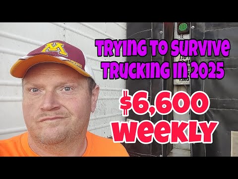 WILL 2025 TRUCKING GET BETTER?  THE ORIGINAL OWNER OPERATOR WEEKLY RECAP BREAKING DOWN TRUCKER MONEY
