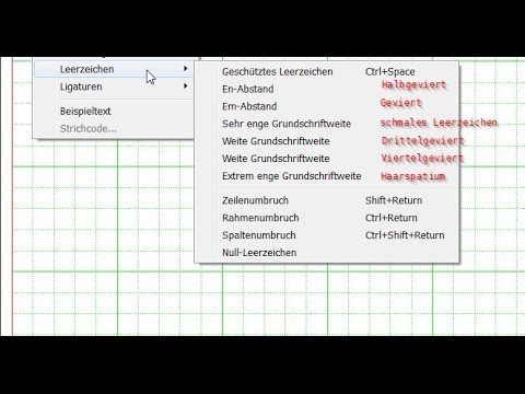 Scribus 1.4.5 - Mikrotypografie (Leerzeichen)