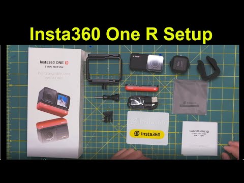 Insta360 One R Twin Edition Beginner's Guide | Setup / Assembly and Firmware via Iphone