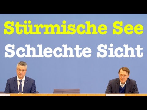 Corona-Lage mit Lauterbach (SPD), Wieler (RKI) & Karagiannidis | BPK 28. Januar 2022