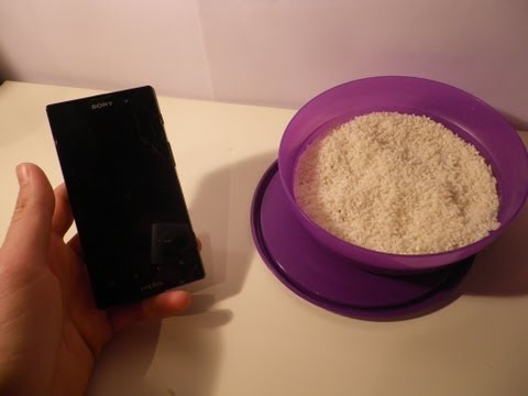 comment reparer un blackberry qui a pris l'eau