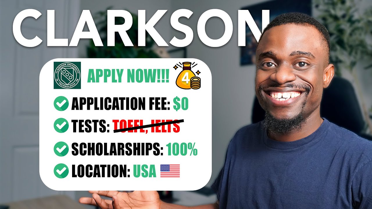 100% Scholarships at Clarkson University - JP 04