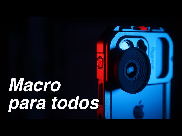 Vídeo relacionado con Auricase Mobile Phone Camera Lenses, 2 en 1 Lentes para móvils, Objetivo movil, Macro 12,5X, Objetivo Gran Angular 0,45x, para la mayoría de Smartphones (Negro-2in1)