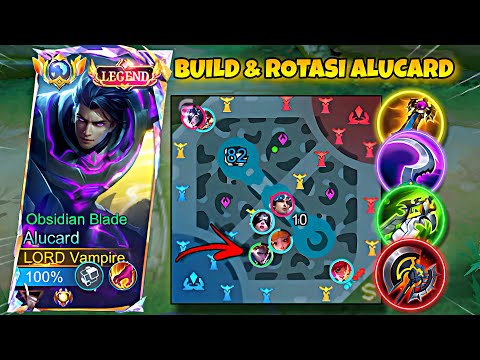 ROTASI & BUILD TERSAKIT ALUCARD HYPER! PERFECT MATCH AUTO TEBAS 🥶 | MLBB