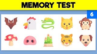 VISUAL MEMORY TEST  Train your visual memory - Vid