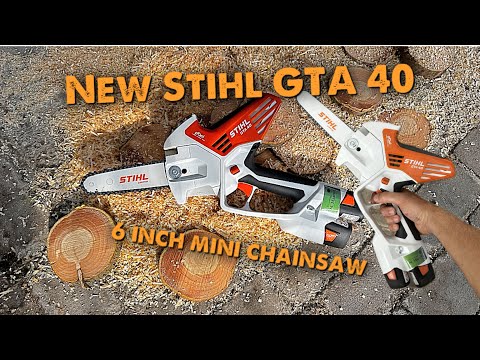 New Stihl GTA 40 6inch mini chainsaw