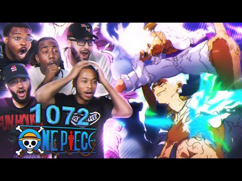 RTTV Reacts to Gear 5 Luffy Vs Kaido! One Piece 1072