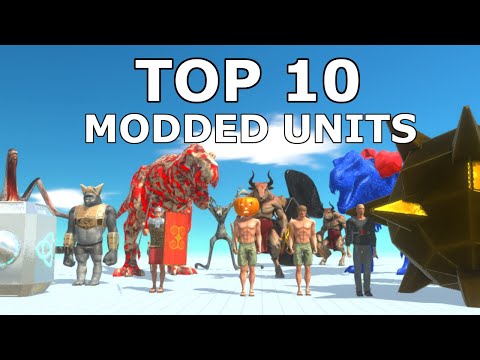 Top 10 Modded Units 2021 - Animal Revolt Battle Simulator