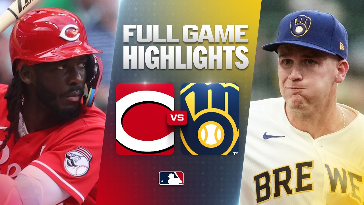 6월30일 신시내티 밀워키 MLB 하이라이트