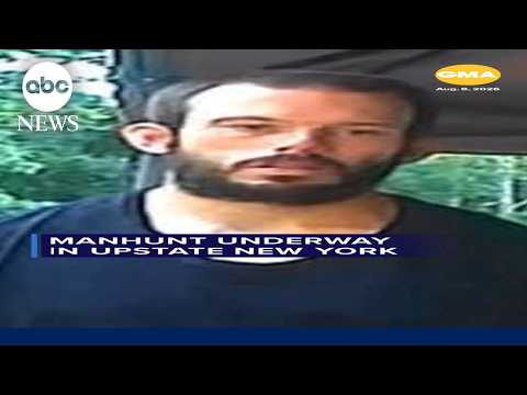 Manhunt underway in upstate New York