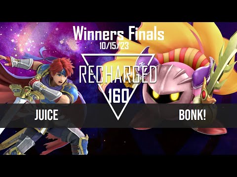 Recharged #160 Winners Finals - Juice (Roy) vs Bonk (Shulk, Meta Knight)