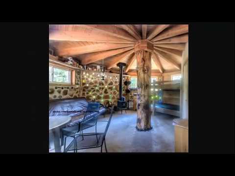 Cheap Homes Made With Firewood - Cordwood Construction Methods