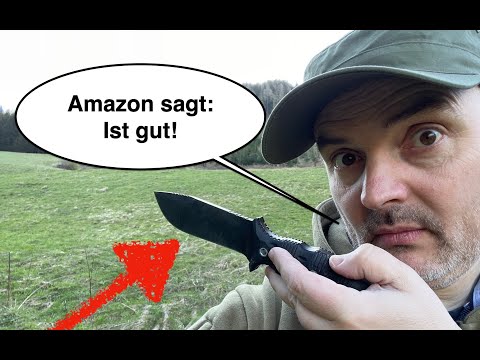 DC53 Stahl Survival Messer auf Amazon - So ein Schrot!!???