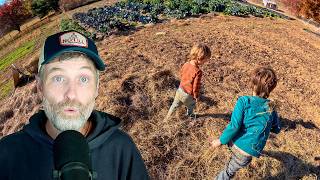 Farming With a Baby (Tools and Tips) + Will This Weed Follow Me to My Next Farm?