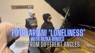 Download lagu Putri Ariani ‘Loneliness’. Singing With Rizka Rinoce. Shot from different angles, more intimate. mp3