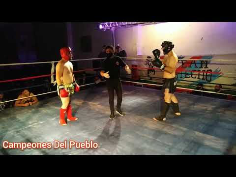 🥊Federico Vallejos Vs Gaston Pestaña - KICK BOXING - AMATEUR - Campeones Del Pueblo