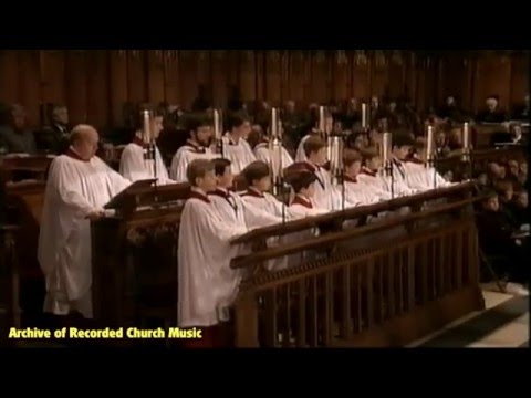 BBC TV Choral Evensong: York Minster 1996 (Philip Moore)
