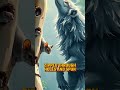 Silver Feathers Mischief Wolf And Mouse Tale Vertical Lion Cute