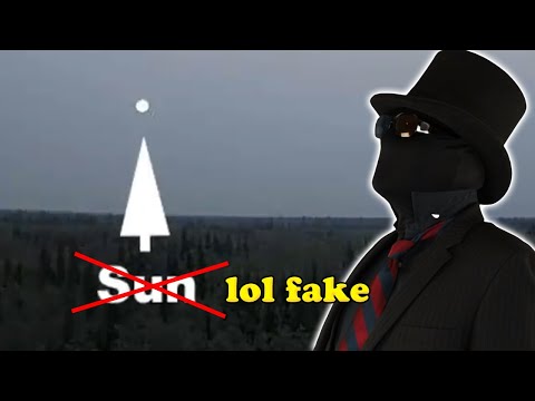 Die Sonne ist falsch, weil sie jetzt klein ist