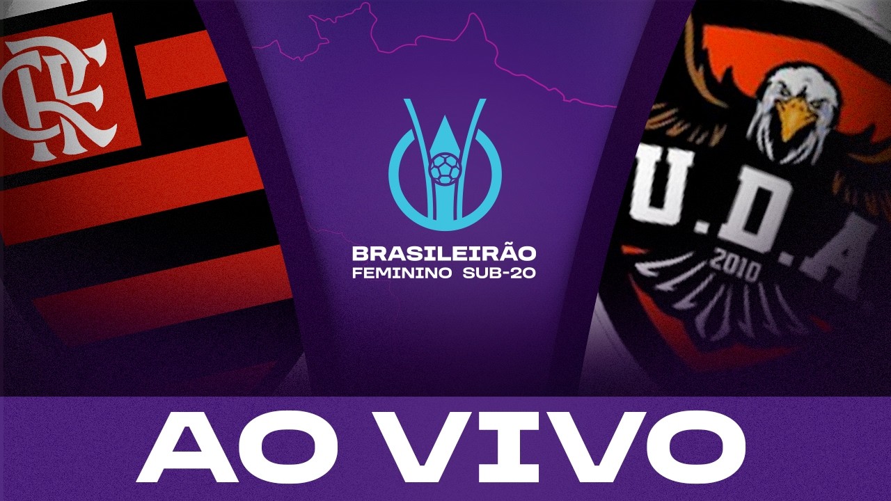 AO VIVO: FLAMENGO x UDA | BRASILEIRÃO FEMININO SUB-20 2026 | 2ª RODADA