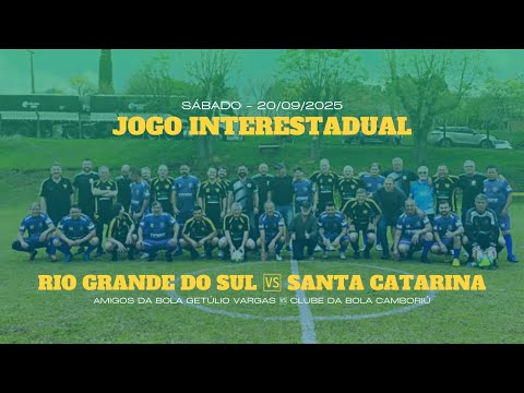 ⚽ Amistoso Interestadual | RS 🆚 SC – 21 anos de tradição #PVETransmissoes