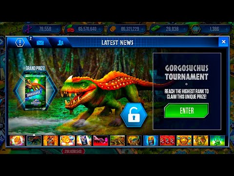 GORGOSUCHUS TOURNAMENT - JURASSIC WORLD THE GAME
