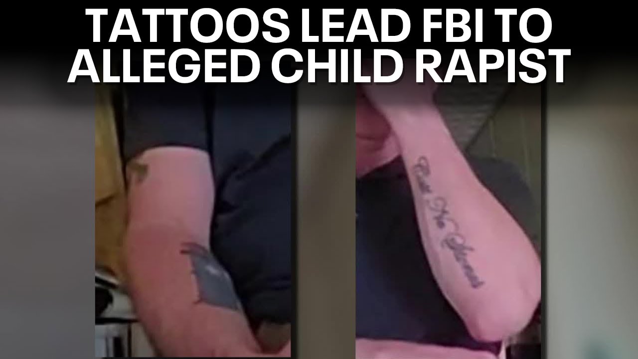 FBI identifies Texas man by his tattoos accused of recording young boy's molestation